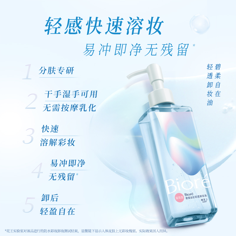 88VIP會員：碧柔 自在輕透卸妝油 滋潤型 200ml