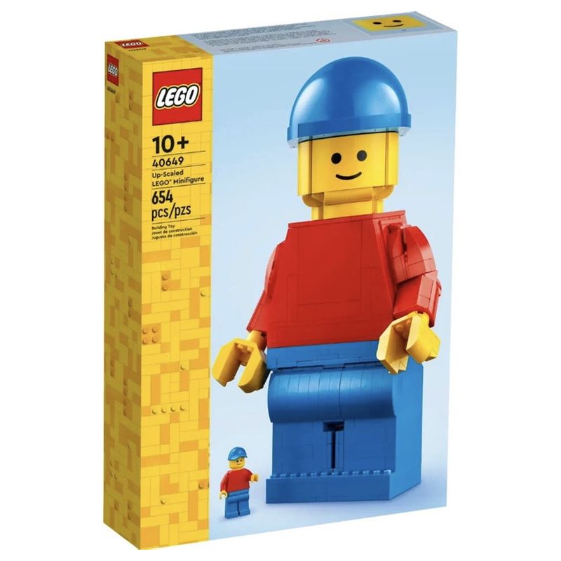 百億補貼：LEGO 樂高 積木新品40649放大版樂高®小人仔男女孩禮物
