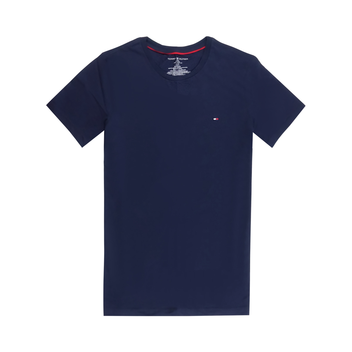 TOMMY HILFIGER 男士圓領(lǐng)短袖T恤-純色