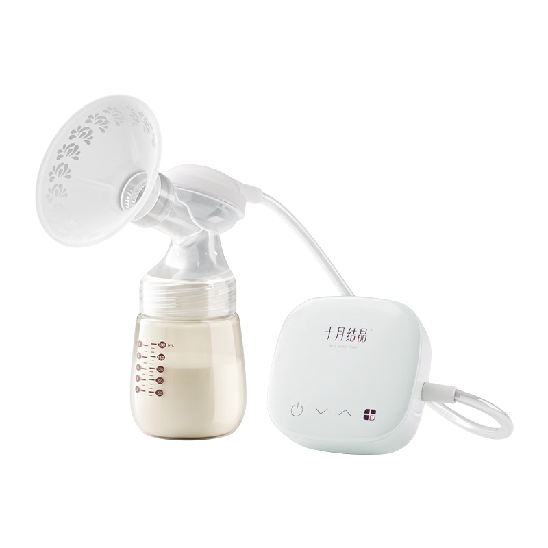 十月結晶電動吸奶器變頻拔奶器全自動產婦集乳器擠奶器