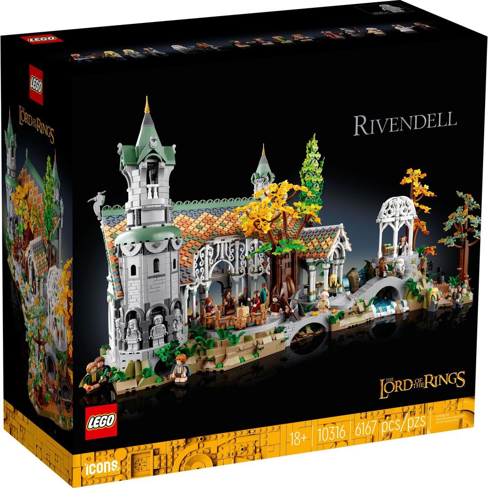 樂高 LEGO ICONS系列 10316 指環王幽谷