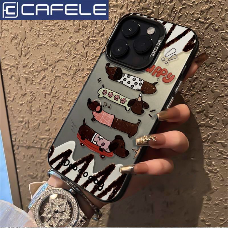 CAFELE 卡斐樂 適用榮耀200手機(jī)殼100/90彩銀80Pro/60SE臘腸小狗magic6高級(jí)