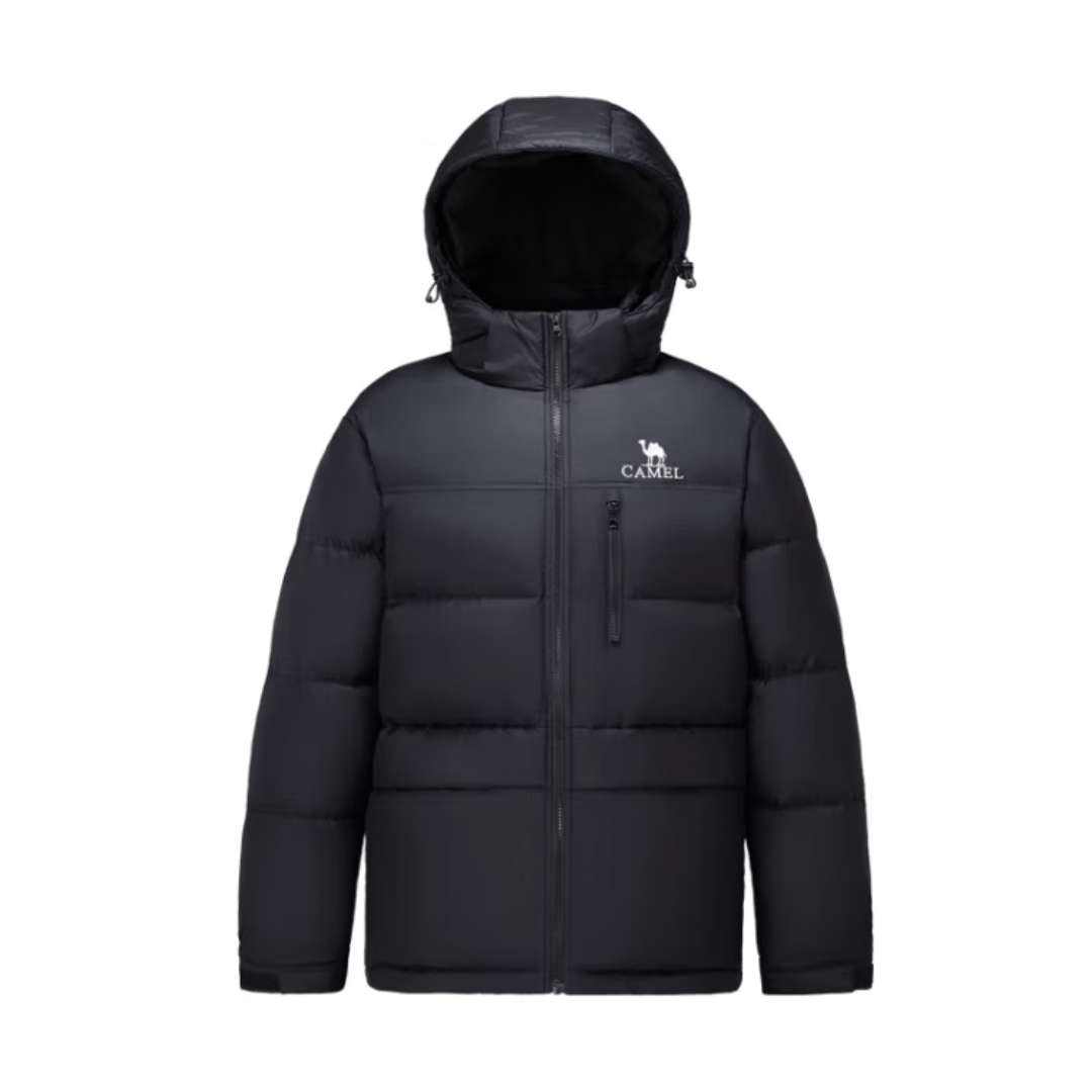 PLUS：駱駝 冬季戶外防水面包羽絨服 M34CF01734