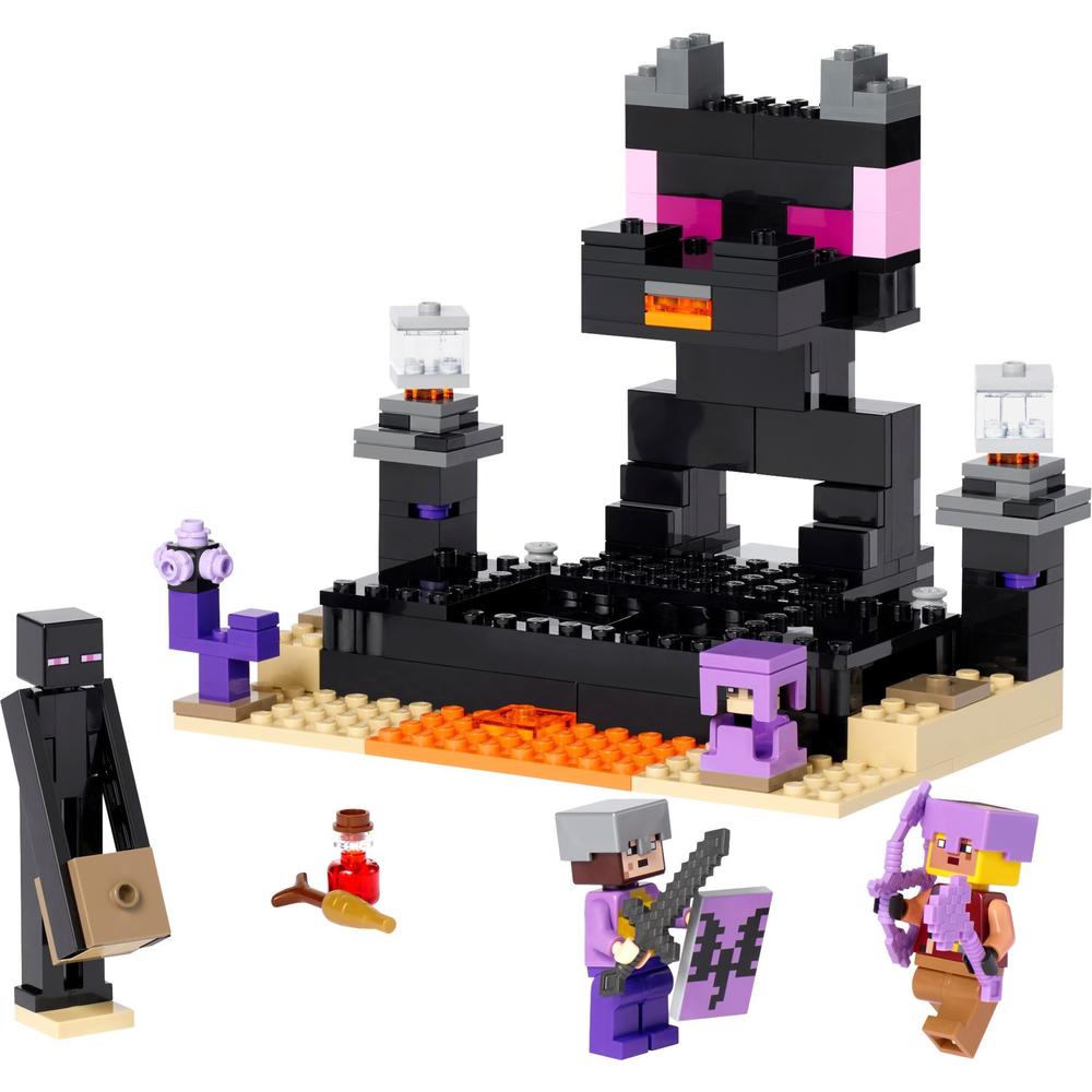 LEGO 樂高 Minecraft我的世界系列 21242 末地競(jìng)技場(chǎng)