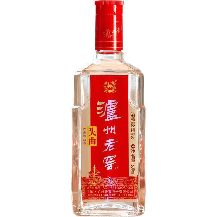 瀘州老窖 頭曲 500ml、52度、6瓶