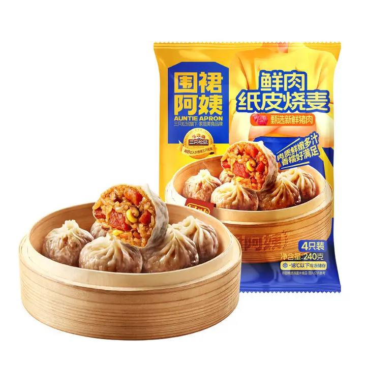 三只松鼠 糯米燒賣 240g*4袋