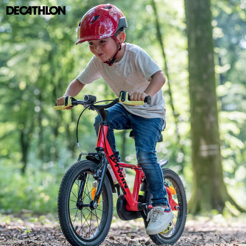 迪卡儂 DECATHLON 兒童自行車 8547757 16寸 紅色