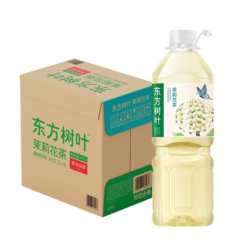 農夫山泉 NONGFU SPRING 東方樹葉茉莉花茶1500ml*6瓶