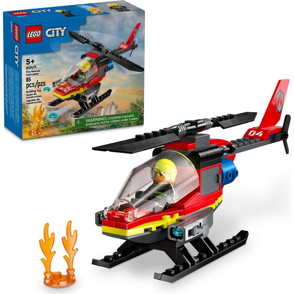 LEGO 樂高 城市系列 60411 消防直升機(jī)