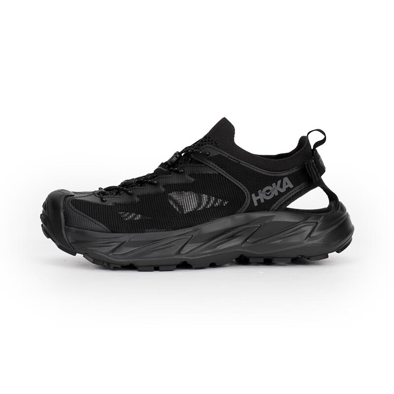 HOKA ONE ONE 男鞋霍帕拉2徒步鞋Hopara 2減震耐磨透氣涼鞋 BBLC-黑色 7