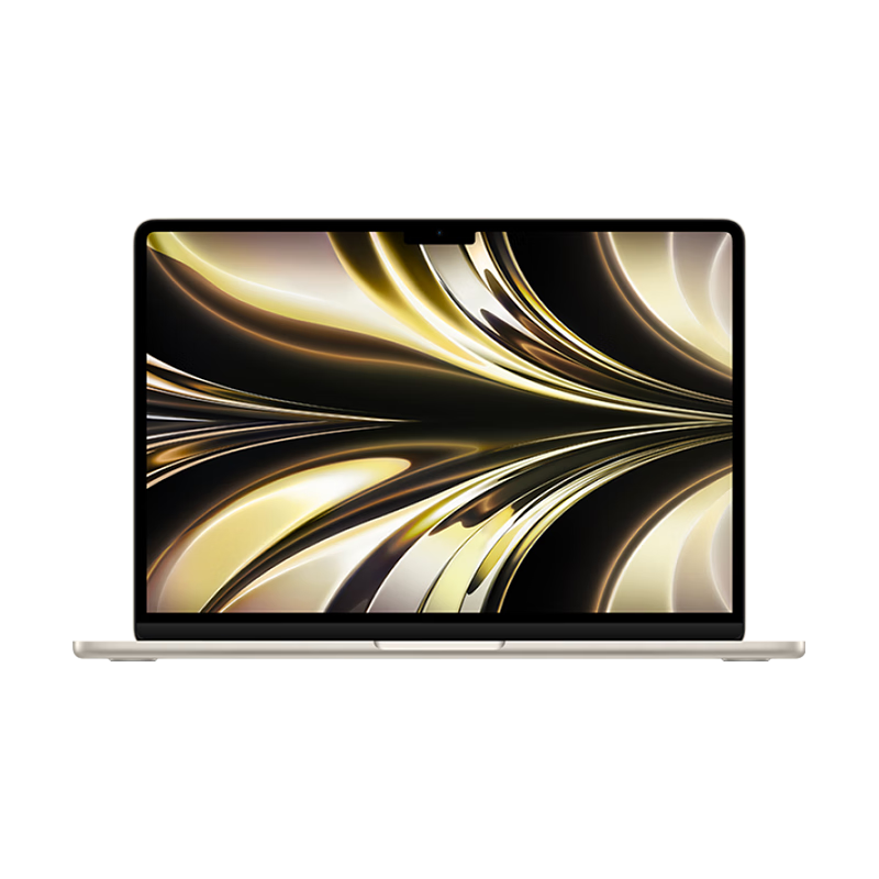 Apple/蘋果 MacBook Air 筆記本電腦 M2芯片版 13.6英寸 2022款 星光色 16G 256G 10核