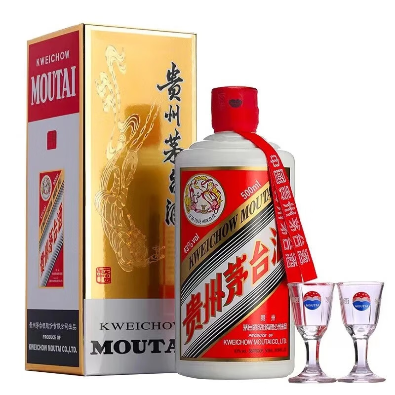 茅臺 MOUTAI 飛天茅臺 43%vol 醬香型白酒 500ml 單瓶裝