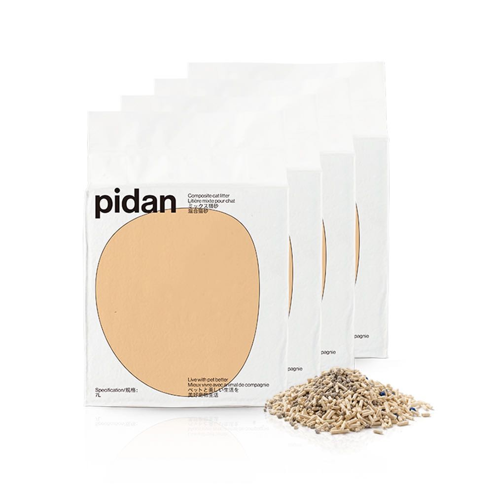 pidan 混合貓砂 經典款 3.6kg*4包