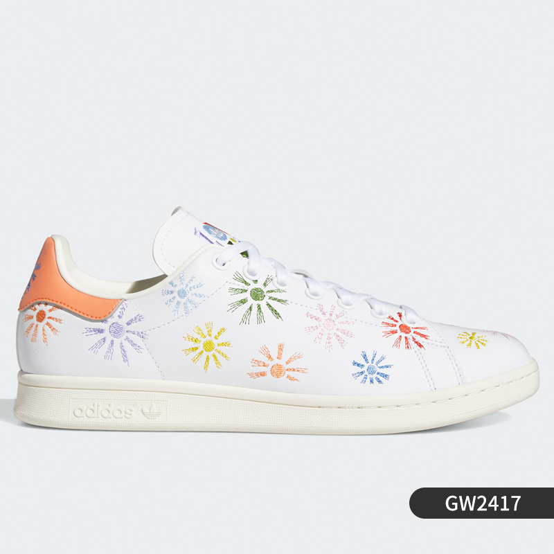adidas 阿迪達斯 官方正品三葉草男女STAN SMITH休閑板鞋 S75104