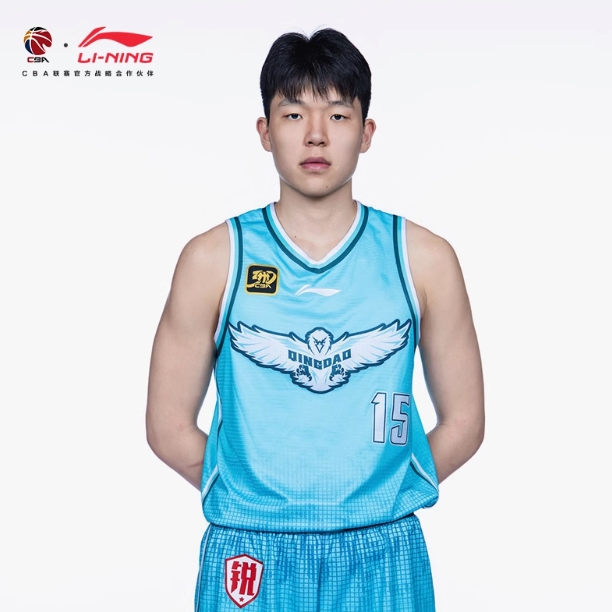 李寧 LI-NING 青島隊楊瀚森 CBA籃球服 比賽球衣定制