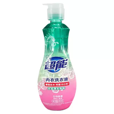 超能 內衣清洗液860g*1瓶 洗內褲 專用液