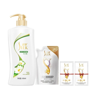 88VIP：舒蕾 蓮花洗發(fā)水露600ml+袋裝洗頭膏272ml