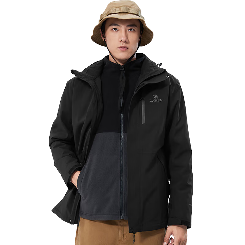 25日20點、PLUS會員：CAMEL 駱駝 CamelTex 戶外御寒沖鋒衣 情侶款 顏色任選