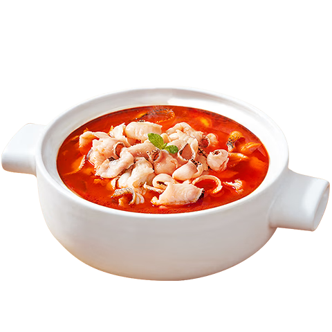 籮籮貴州紅酸湯魚酸菜魚480g 鮮活黑魚片火鍋食材 海鮮預(yù)制菜肴即食