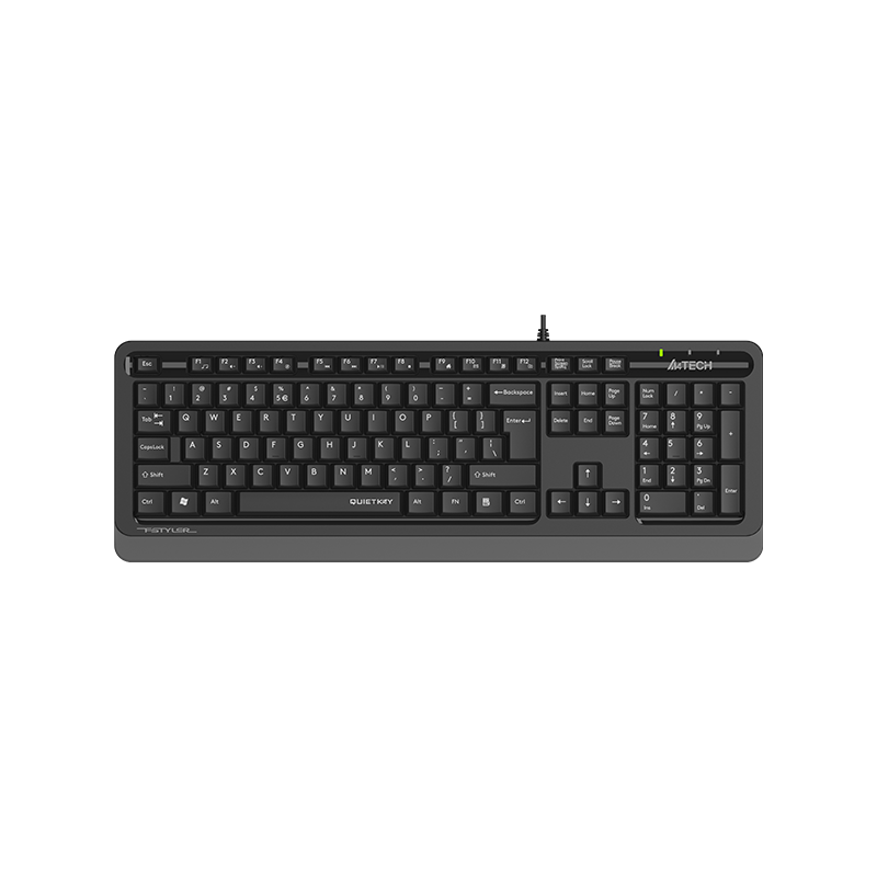 限地區(qū)、plus:雙飛燕 有線薄膜鍵盤 FK10Q 遂空灰、USB接口