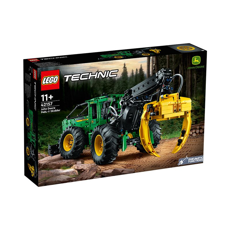 百億補(bǔ)貼：LEGO 樂高 6月新品樂高積木機(jī)械組42157約翰迪爾948L-II集材拖拉機(jī) 拼裝積木