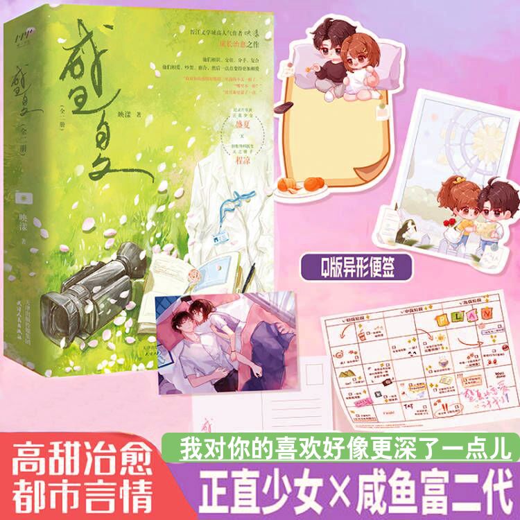 百億補貼：盛夏(全二冊)晉江映漾高甜勵志都市言情小說正版書籍
