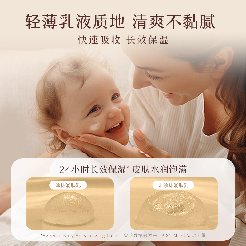 Aveeno 每日倍護系列 保濕燕麥嬰兒潤膚乳