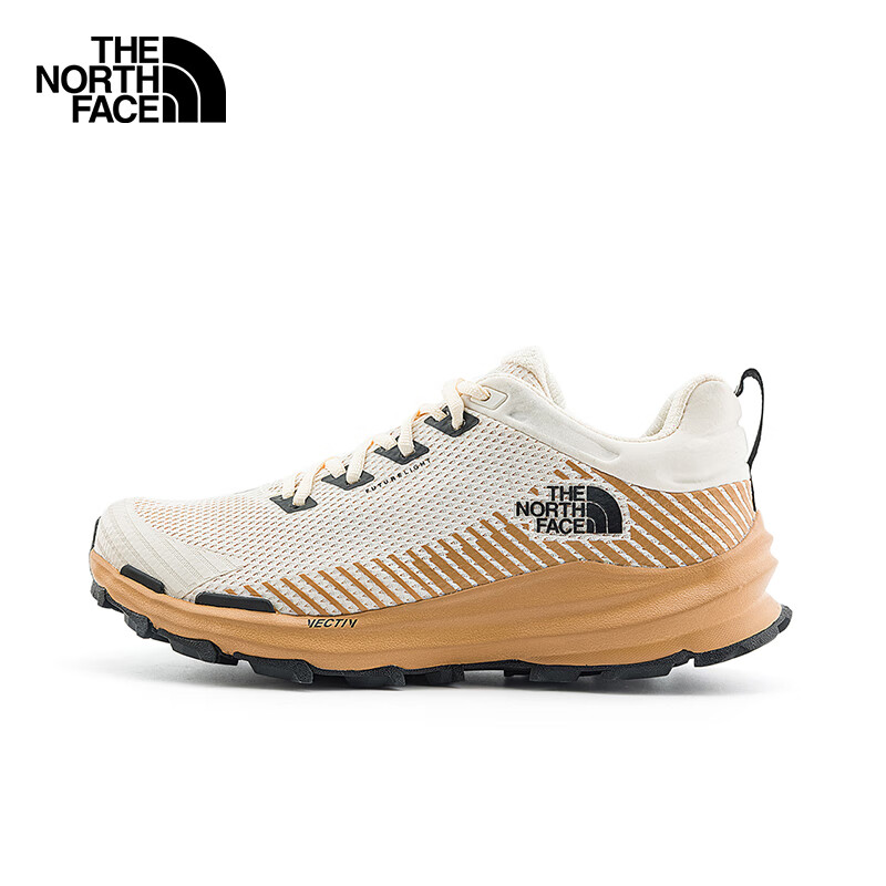 THE NORTH FACE 北面 FL納米殼徒步鞋女戶外防水抓地5JCZ 卡其色/OH7 38
