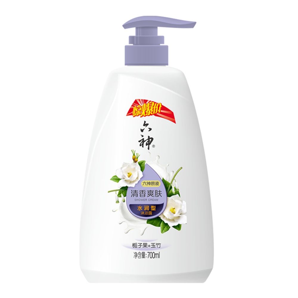 88VIP會員：六神 清香爽膚沐浴露700ml