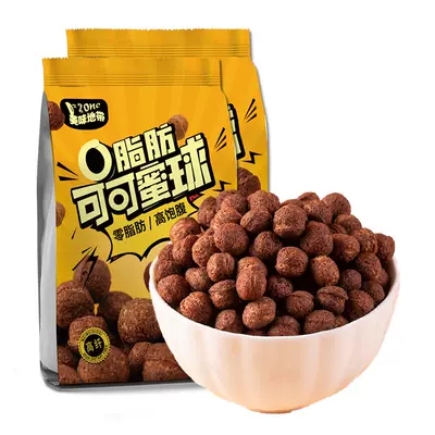 可可蜜球 0脂無(wú)糖谷物圈脆燕麥片380g