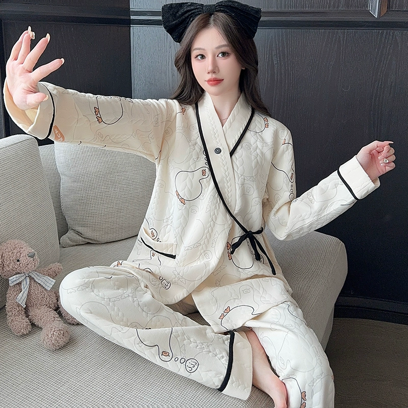 空氣棉月子服冬季厚款新款