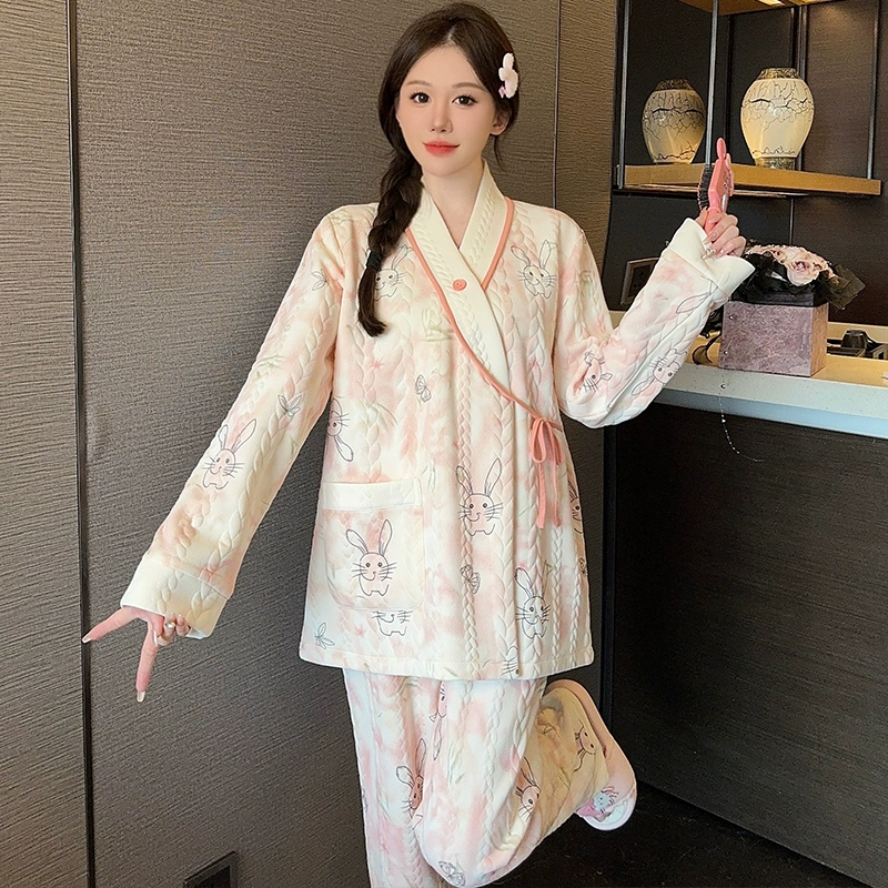 全新升級款 新中式空氣棉月子服產婦孕婦