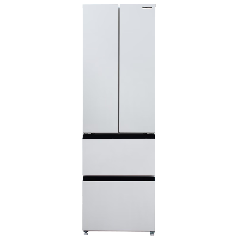 松下（Panasonic）【國家補貼】小海豚冰箱法式多門家用400升嵌入式電冰箱小戶型超薄風冷無霜以舊換新NR-D401PG-W