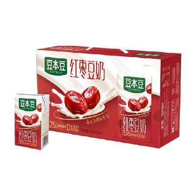 88VIP、需福袋、豆本豆唯甄紅棗豆奶250ml*24盒+湊單