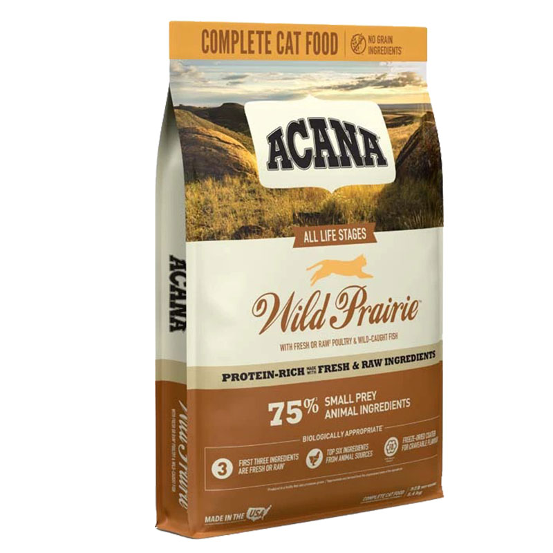 ACANA 愛肯拿 進口無谷高蛋白雞肉農場盛宴全價干糧成幼貓糧5.4kg