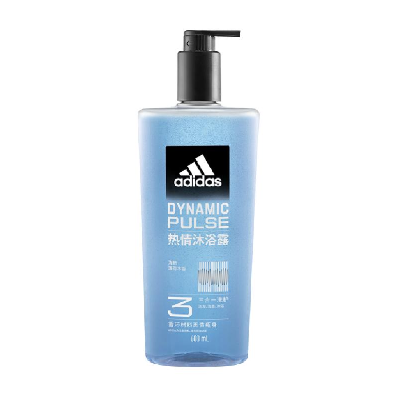 adidas 阿迪達斯 男士全洗發沐浴潔面三合一熱情沐浴露600ml