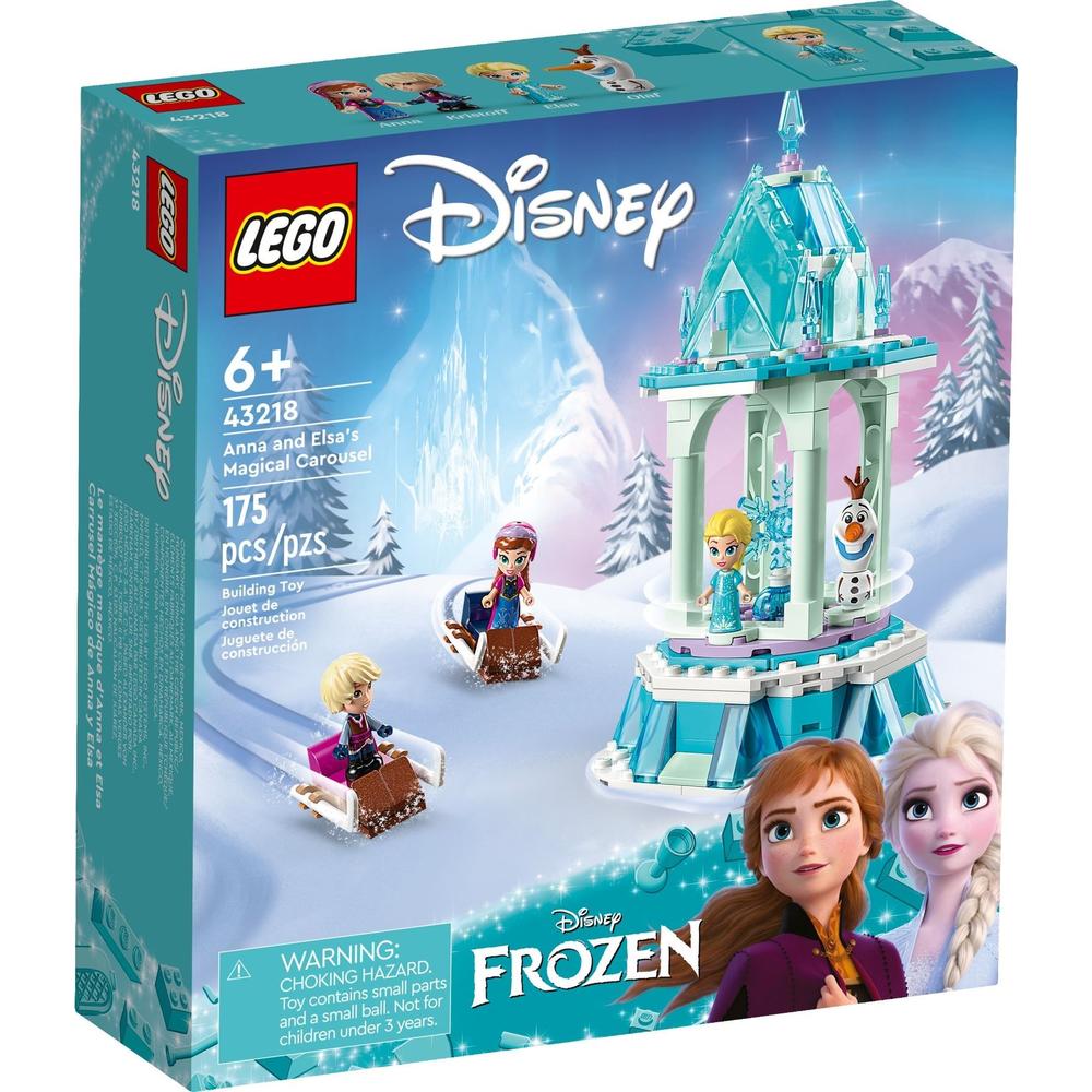 88VIP會員：LEGO 樂高 冰雪奇緣系列 43218 安娜和艾莎的旋轉(zhuǎn)宮殿
