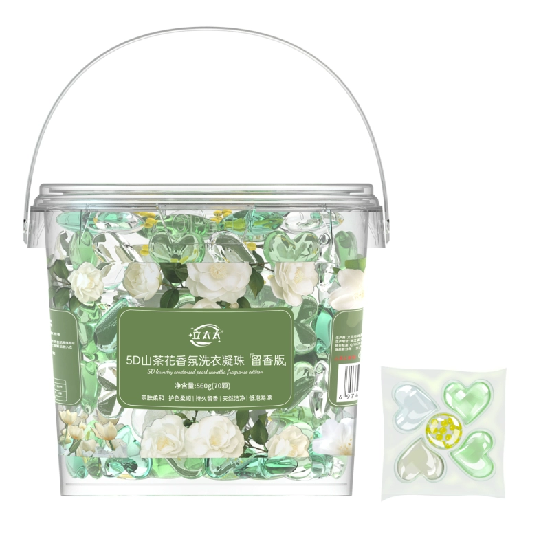 5D山茶花香氛洗衣凝珠70顆