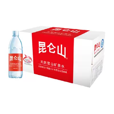 88VIP：昆侖山 飲用天然礦泉水 500ml*18瓶