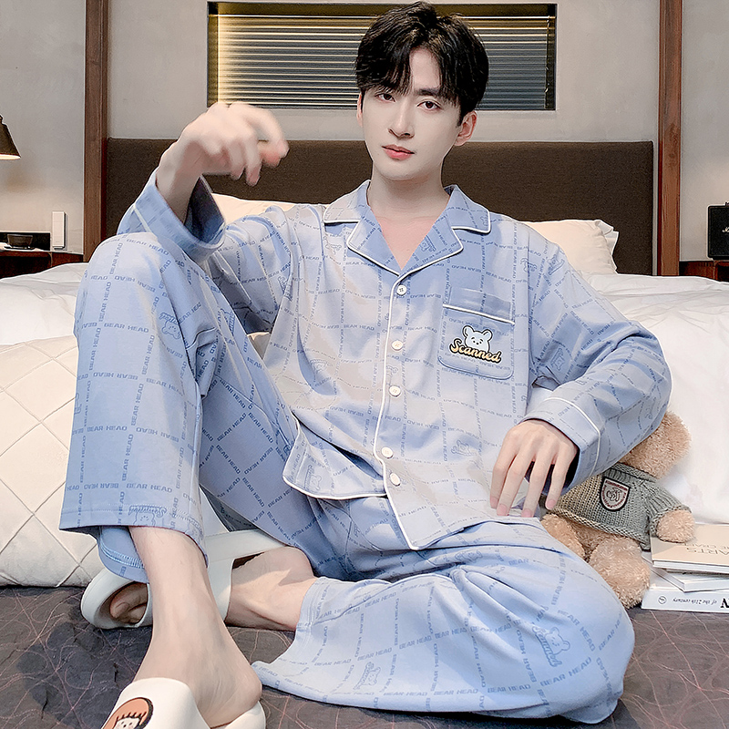 88VIP會員：頂瓜瓜 男士純棉睡衣 98024