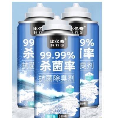 比億奇 車內殺菌除臭劑 茶香型 180ml 1瓶