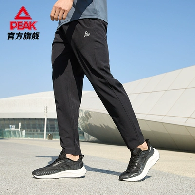 匹克針織長(zhǎng)褲跑步健身男士褲子
