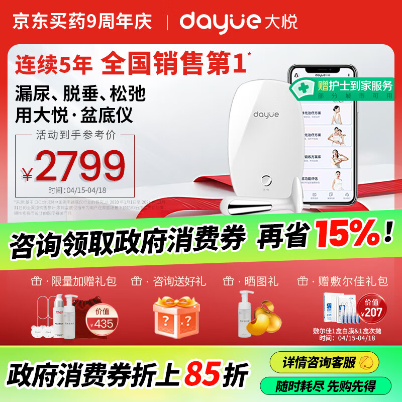 大悅 盆底肌治療儀 P6
