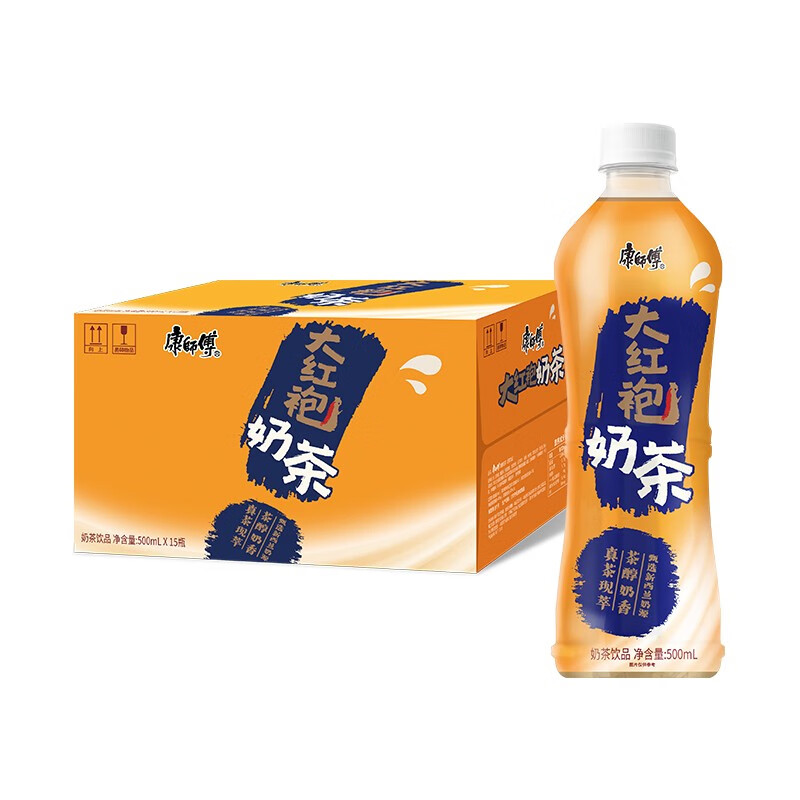 康師傅 大紅袍奶茶500ml*15瓶