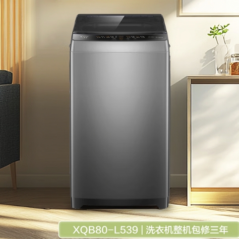 國家補貼：Leader 海爾智家 波輪洗衣機全自動小型 8公斤 XQB80-L539