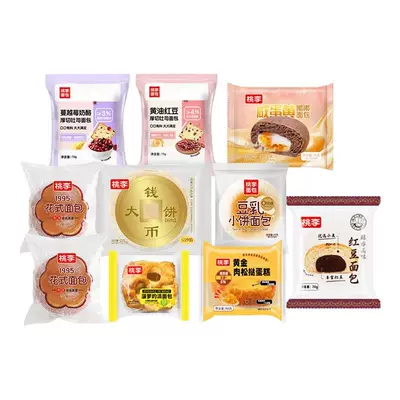 88VIP：桃李 早餐面包合集 任選6件