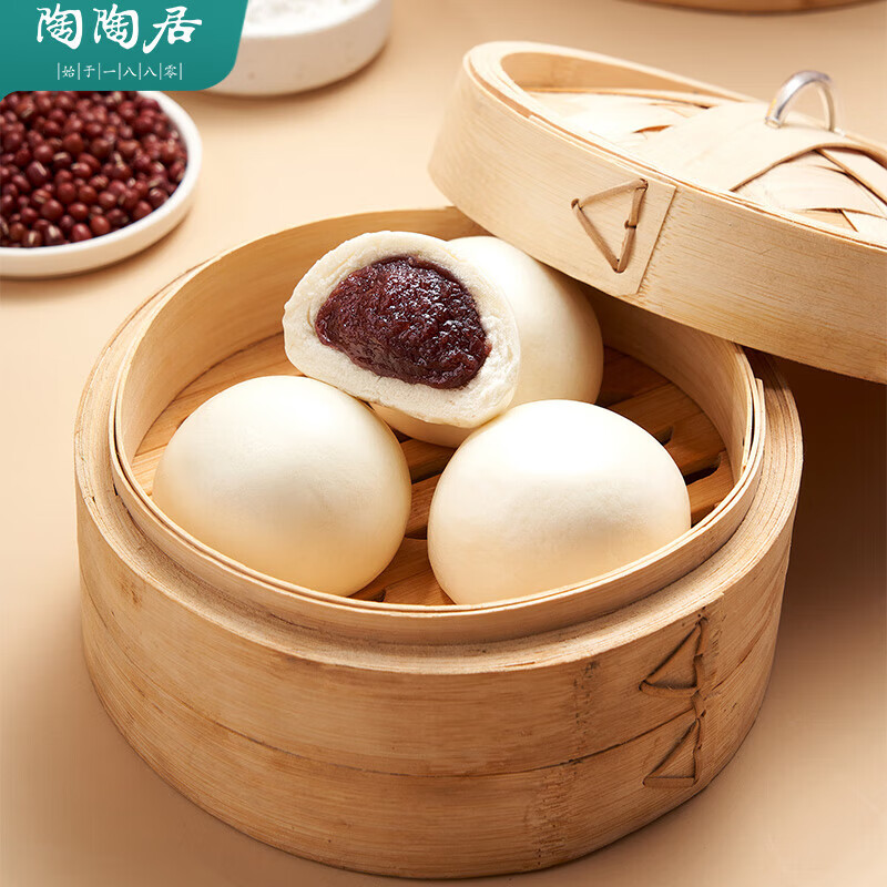 陶陶居 早茶包點量販裝 豆沙包(337.5g*2)
