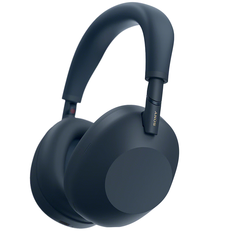 索尼（SONY）WH-1000XM6 頭戴式無線降噪耳機 AI智能降噪 深夜藍色