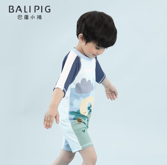 夏日必備！巴厘小豬 BALIPIG 兒童泳衣速干泳裝
