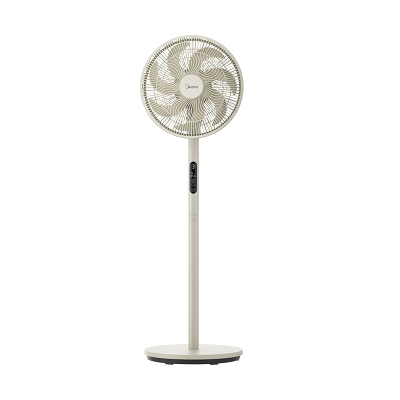 PLUS會員：Midea 美的 七葉輕音柔風(fēng)電風(fēng)扇家用遙控落地扇 SAH30BK 超級新星 高清屏顯遙控款